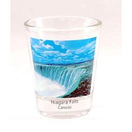 Niagara Falls Canada Color Photo Shot Glass