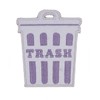These Are Things Trash Can Embroidered Iron On or Sew