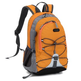 10L Small Hiking Backpack for Kids Ages 3-6 Girls Boys Under 4 feet, Mini Waterproof Outdoor Sport Travel Camping Daypack (Orange)