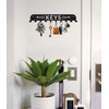 SirHoldeer Modern Key Holder Wall Key Hanger with 10 Hooks,