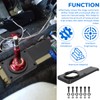 MOTOQUEEN Auto to Manual Conversion Cover for 1992-2000 Honda Civic