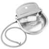 NATGAI Automatic Waterer Bowl with Float Valve and Braided Hose