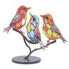 Alloy Metal Bird Series Home Decoration Stress Relief Base Removable