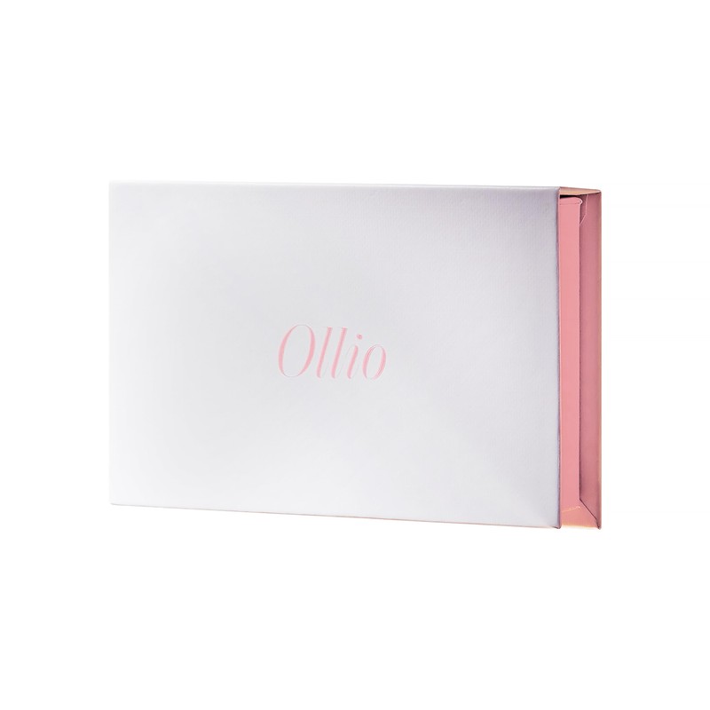 Ollio Single Glue-Free Partial False Eyelashes, 24 Bundles Set, Korean