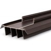 Vinyl Replacement Under Door Seal, Door Bottom with Fins for