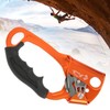 Climbing Hand Ascender Aviation Light Alloy Mountaineering Rock Rappelling Gear