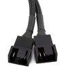 CRJ Micro 4-Pin GPU Dual Fan Adapter Cable - 6-Inch
