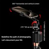 Camnoon Selfie Stick Tripod, 2-in-1 Selfie Pole with Removable Projection