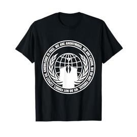 Anonymous Shirt - Guy Fawkes - We are Anonymous T-Shirt