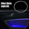 X AUTOHAUX 1.5m 4.92ft 3mm 0.12" Car PMMA Side Glow