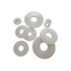M8 X 25mm Nylon White Penny Washers Fender Repair Washer