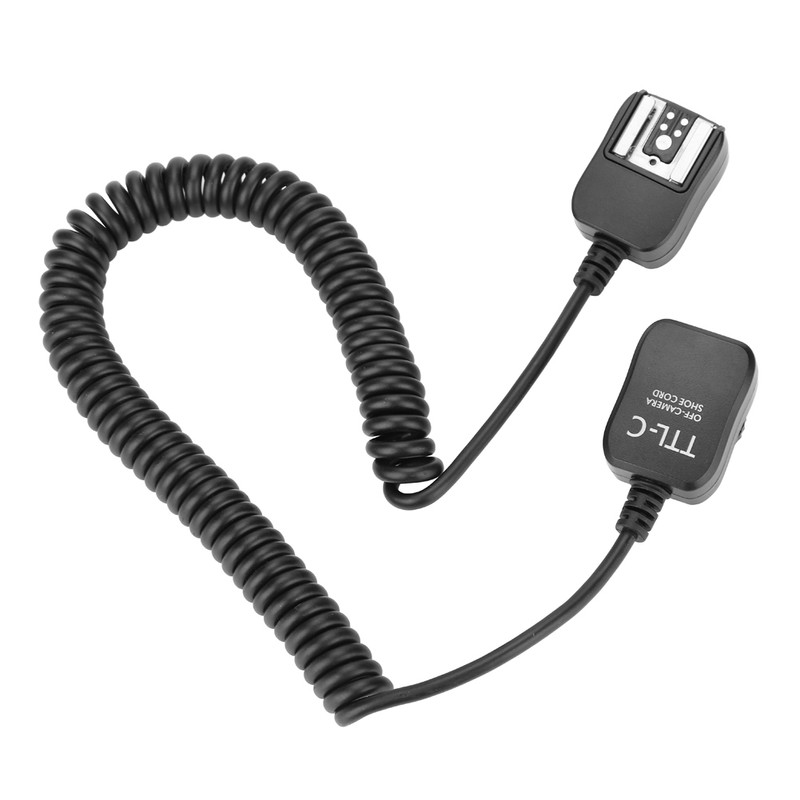 0.8m TTL Off Camera Flash Sync Extension Cord for Canon