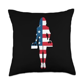 Hydration Specialist Team Manager Waterboy Waterboy Watergirl Female Hydration Specialist Throw Pillow, 18x18, Multicolor