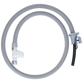 Kenekos - Aquastop Hose Suitable for AEG Electrolux Juno Zanussi 1115765123 111576502/4 1115765024 1.7 m Aquastop Hose for Dishwasher Safety Inlet Hose with Electrical Connection