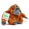 Zappi Co 100% Recycled Plush Orangutan Toy (22cm Width) Stuffed