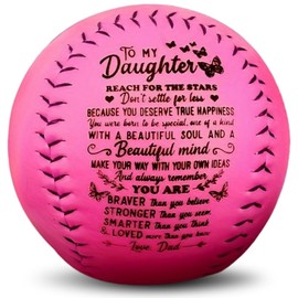 Moactiv''to My Daughter '' International Standard Softball, Gift for Daughter