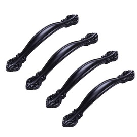4 pieces retro cabinet handle, arch handle, door handle, for garden door, kitchen cabinet doors, drawer handles, doors of different styles