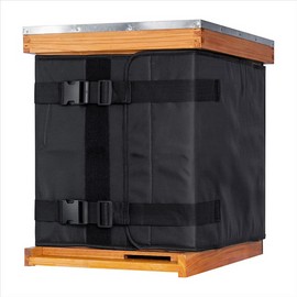 Beehive Insulation Wrap for Winter Protection – 75.2" × 23.5" Windproof Cover with Aluminum Foil Lining for Outdoor Hives