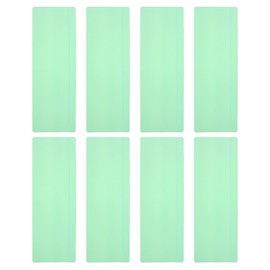 PATIKIL Guided Reading Strips, 8pcs Tracking Highlight Colored Overlay Bookmark Reduce Visual Stress Teacher Teaching Supplies for Classroom, Grass Green