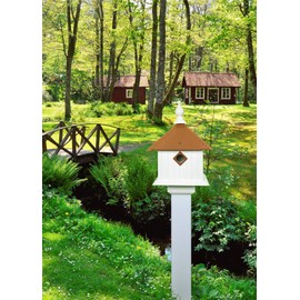Paradise Birdhouses - Carriage Bird House (Hammered Copper)