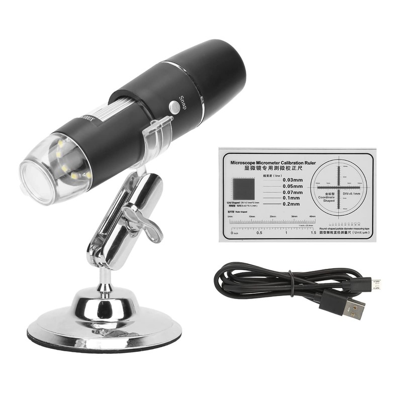 Yosoo Wifi Digital Microscope Industrial Microscope Camera for Scalp Prospection,