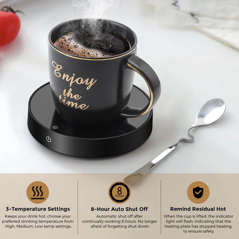 Suewow Coffee Cup Warmer, Cup Warmer, Table Cup Warmer, Electric