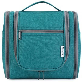 Hanging Toiletry Bag for Women Travel Makeup Bag Organizer Toiletries Bag Men for Cosmetics Essentials Accessories (Large, Teal)
