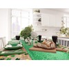 yuboo Emerald Green Sequin Table Runners - 2 Pack 12''x