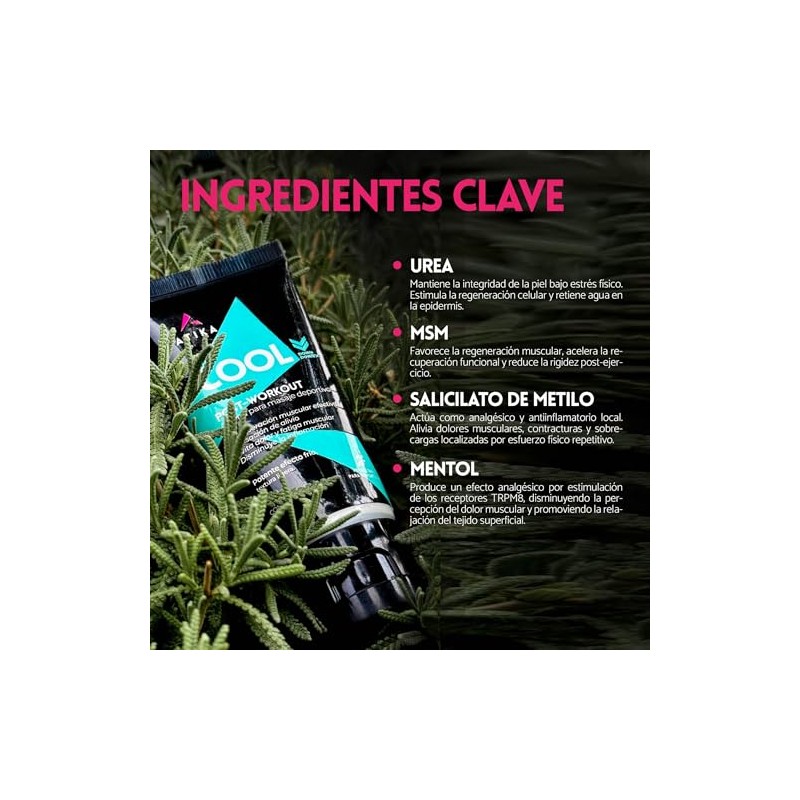 Atika COOL DOWN Crema Corporal Muscular | Recuperación Acelerada y