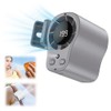 Rechargeable Clip-On Personal Fan for Cars – 199-Speed Airflow with