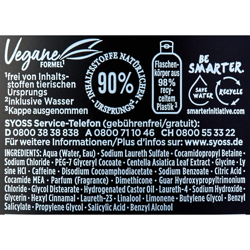 Syoss Full Hair 5 (440 ml), Volume Shampoo for Thin