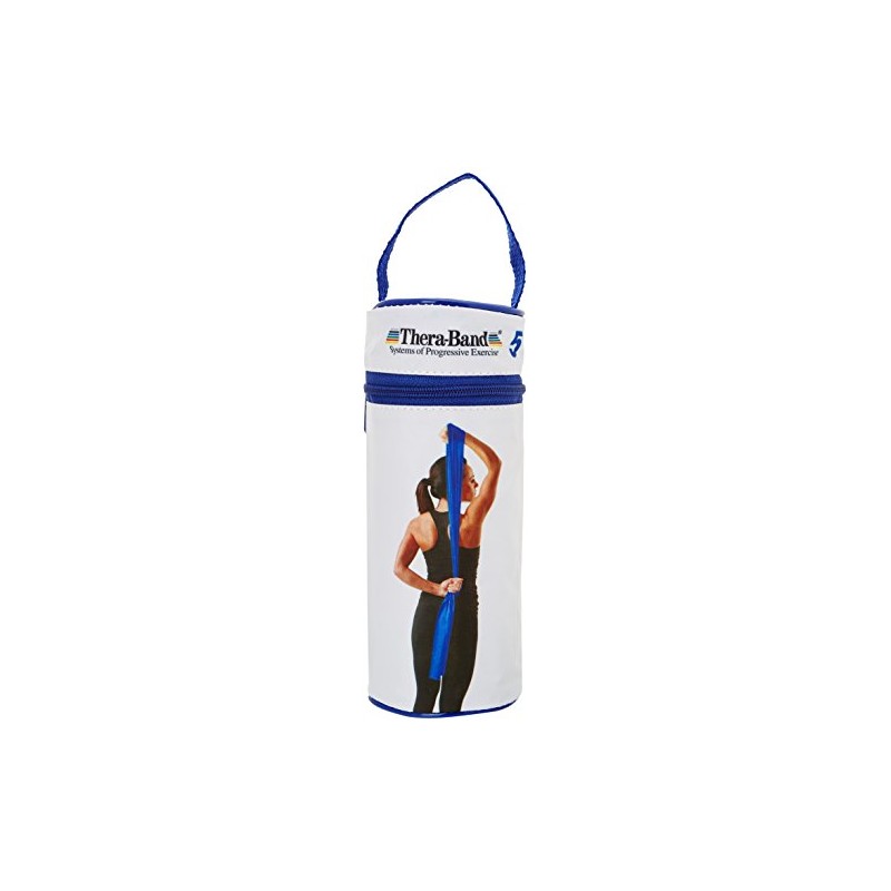 Thera-Band Exercise Band in Zip Bag - 2.5 m, blue,