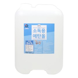 Malgeuldam Large Capacity Disinfection Ethanol Vegetable Ethanol Ethyl Alcohol 84% 20L / 맑을담  대용량 소독용 에탄올 식물성 에탄올 에틸알코올84% 20L