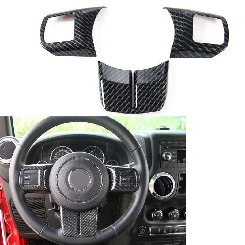 RT-TCZ for Jeep JK Interior Trim Kit Black, JKU Center