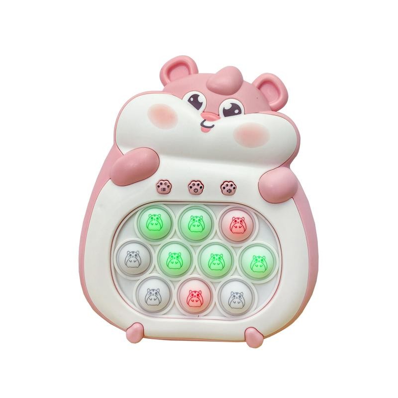 Cute groundhog Quick Push Console with Instant Sound Feedback Pop