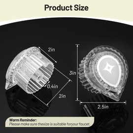 Moen 100710 Single-Handle Tub and Shower Replacement Kit - Chrome Knob Insert