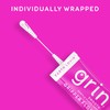 GRIN Gripper Floss, Individually Wrapped Smooth Dental Floss, 60 Count,