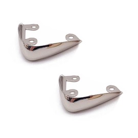 CINMAUNG Metal Shoes Pointed Protector Durable Shoes Tips Cap High Heel Pump Toe Head Cap Cover Repair Decoration Shoes Protection,Silver,Style 13