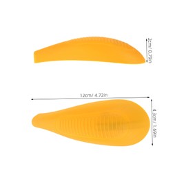 ABOOFAN 5 Pairs Hanger Shoulder Protectors Plastic Coat Hanger Expanders for Suits Jackets Sweaters and Delicate Clothing Maintain Shape Prevent Deformation Lightweight Easy to Use