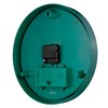 ZEON Birdsong Analogue Wall Clock, with Hourly Birdsong Announcements, Green,