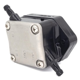 QuickMarine 6C5-24410 Fuel Pump with Clips and O-Ring for Yamaha Marine 30-60 HP Outboard Boat Motors replaces 6C5-24410-00 6C5-24410-01