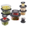 Rubbermaid Premier Easy Find Lids Meal Prep and Food Storage
