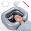 wefaner Conjunto de Lavabo de Cabecera Inflable Que Incluye Bolsa