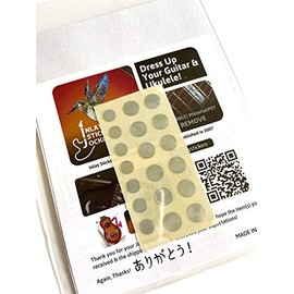 Inlay Sticker Fret Markers for Guitars & Bass - Custom Dots - White Pearl