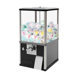 Commercial Vending Machines, 20.87Inch Height Candy Gumball Machine for 1.77-1.97in Gadgets, Portable Huge Load Capacity Gumball Bank,Vending Dispenser for Game Stores and Retail Stores