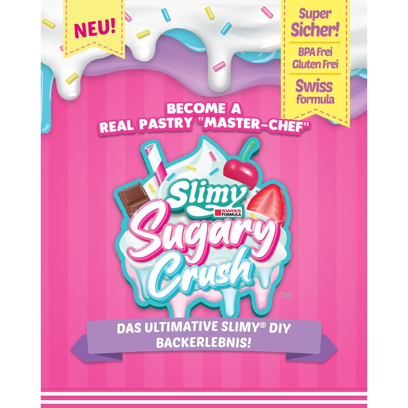 Slimy Sugary Crush Macaroonies, Slime and Clay Creative Set, Baking