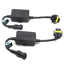 Katana H11/H9/H8 LED CANbus Decoder, Error Free Vehicle Anti Flickering For Fog Bulb, Pack of 2