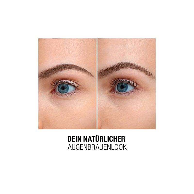 Manhattan Brow'Tastic Professional Pencil Colour 004 Black Brown Eyebrow Pencil