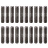 Fudeshe 20Pcs Fully Threaded Rods Studs,M6x25mm Double End Threaded Stud,Stainless
