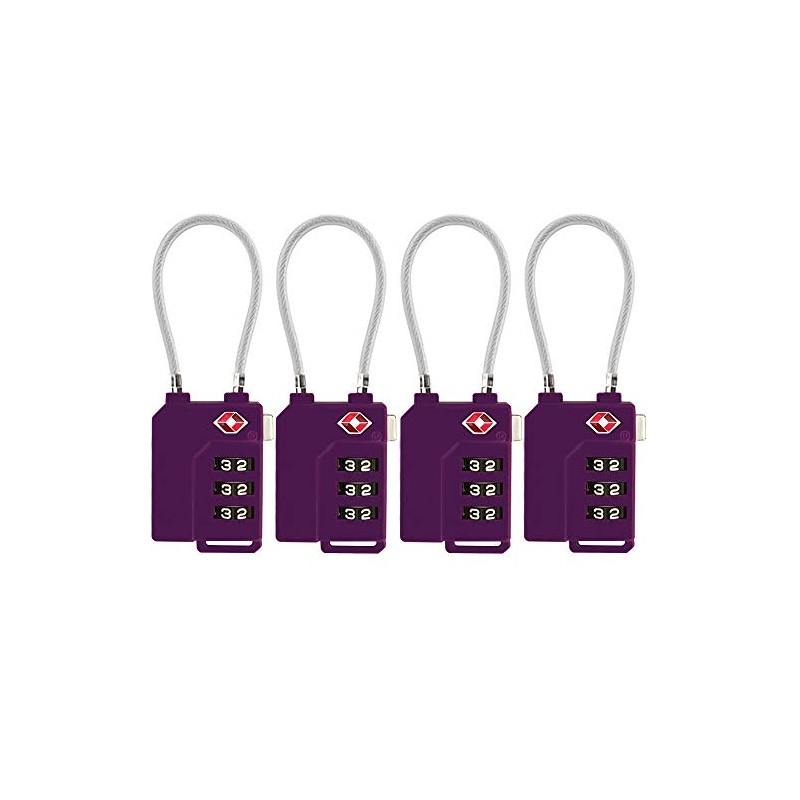 TSA Lock Security 3 Digit Combination Suitcase Luggage Bag Code